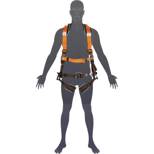 WORKWEAR, SAFETY & CORPORATE CLOTHING SPECIALISTS LINQ Elite Multi-Purpose Harness - Small (S) cw Harness Bag (NBHAR)