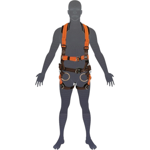 WORKWEAR, SAFETY & CORPORATE CLOTHING SPECIALISTS - HARNESS - SUPREME - M-L TOWER WORKER WITH NYLON HARNESS BAG