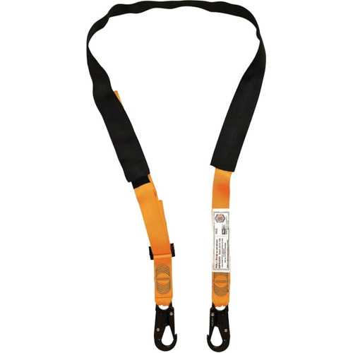WORKWEAR, SAFETY & CORPORATE CLOTHING SPECIALISTS - Pole Strap 2.5m WITH snap hooks
