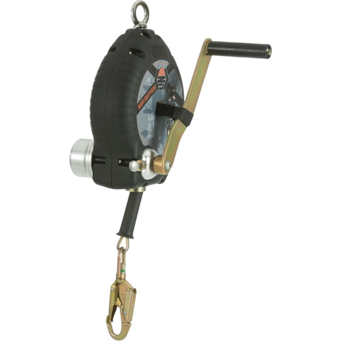 WORKWEAR, SAFETY & CORPORATE CLOTHING SPECIALISTS - LINQ Self Retractable 10M Type 3 LOQ-BLOQ With Retrieval Function