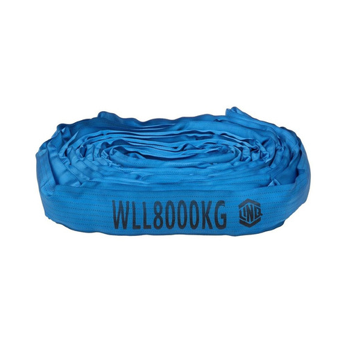 WORKWEAR, SAFETY & CORPORATE CLOTHING SPECIALISTS - Sling Round 7:1 WLL Polyester 8t 5.0m