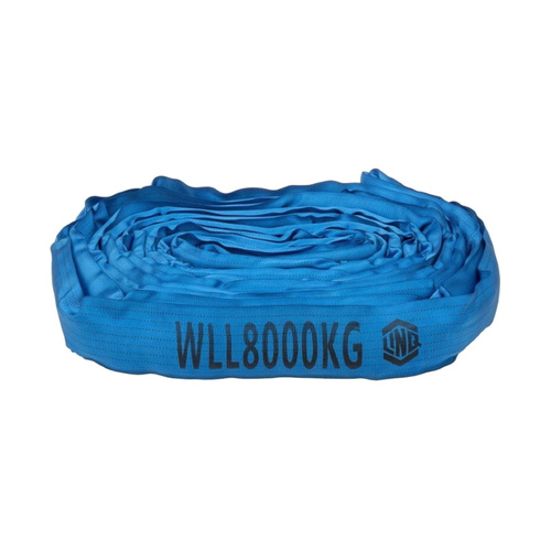 WORKWEAR, SAFETY & CORPORATE CLOTHING SPECIALISTS SLING ROUND 7:1 WLL  POLYESTER 8T 6.0M