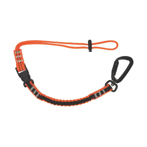 WORKWEAR, SAFETY & CORPORATE CLOTHING SPECIALISTS Tool Lanyard- Dbl Act kara with Detachable Tool Strap