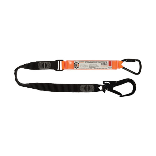 WORKWEAR, SAFETY & CORPORATE CLOTHING SPECIALISTS LINQ Elite Single Leg Elasticated Lanyard with Hardware KT & ST