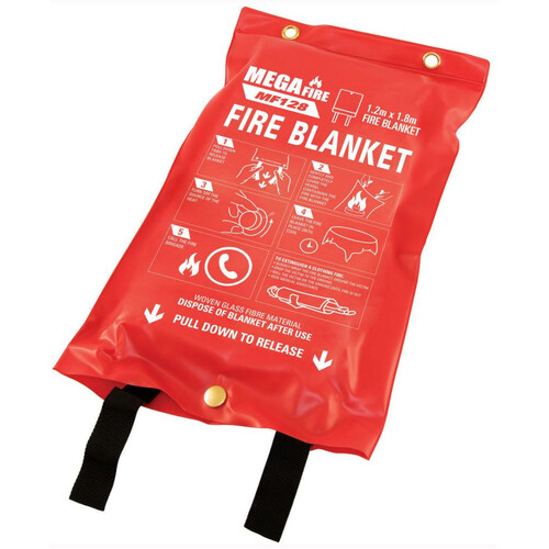 WORKWEAR, SAFETY & CORPORATE CLOTHING SPECIALISTS 1.2m x 1.8m Fire Blanket