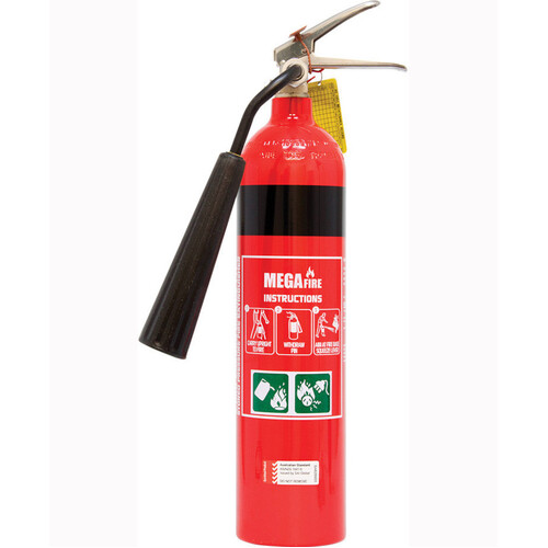 WORKWEAR, SAFETY & CORPORATE CLOTHING SPECIALISTS 2.0kg Carbon Dioxide Extinguisher c/w Wall Bracket
