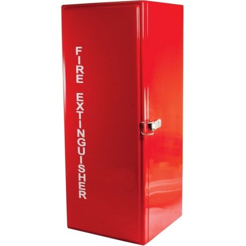 WORKWEAR, SAFETY & CORPORATE CLOTHING SPECIALISTS - Fibreglass Extinguisher Cabinet  to suit up to 9.0kg - Latch
