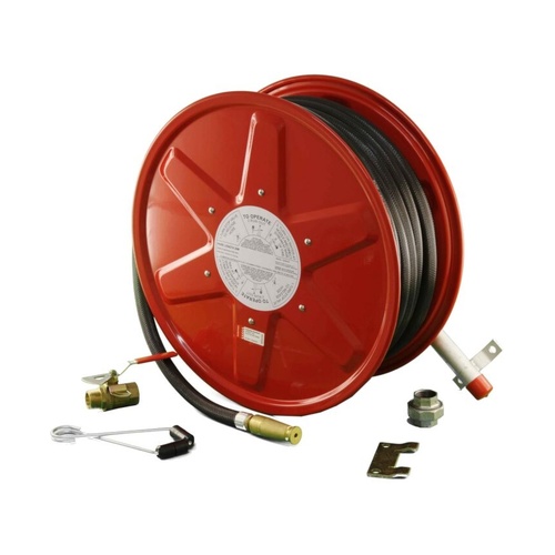 WORKWEAR, SAFETY & CORPORATE CLOTHING SPECIALISTS - Fire Hose Reel - Red - 25mmx30M
