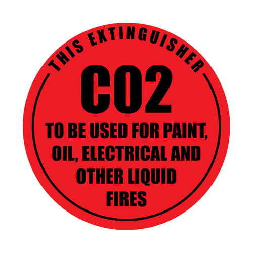 WORKWEAR, SAFETY & CORPORATE CLOTHING SPECIALISTS CO2 ID Sign Vinyl Sticker