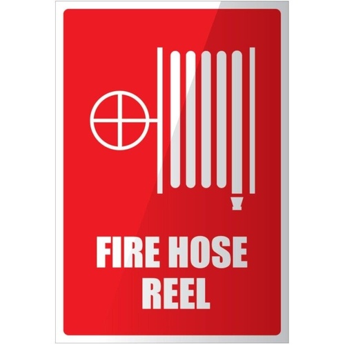 WORKWEAR, SAFETY & CORPORATE CLOTHING SPECIALISTS Fire Hose Reel Location Sign - Large 300mmx450mm