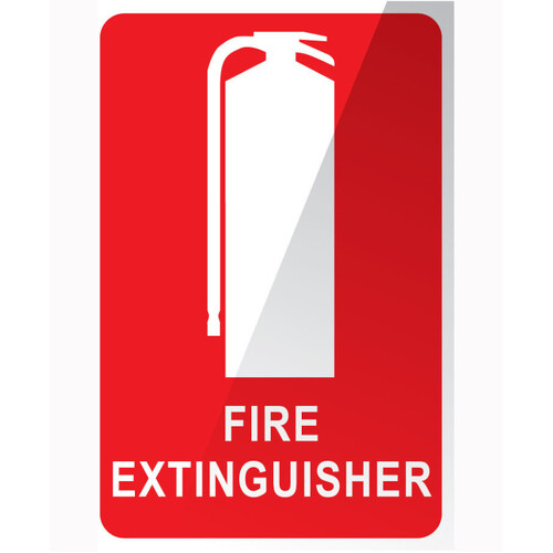 WORKWEAR, SAFETY & CORPORATE CLOTHING SPECIALISTS - Extinguisher Location Sign