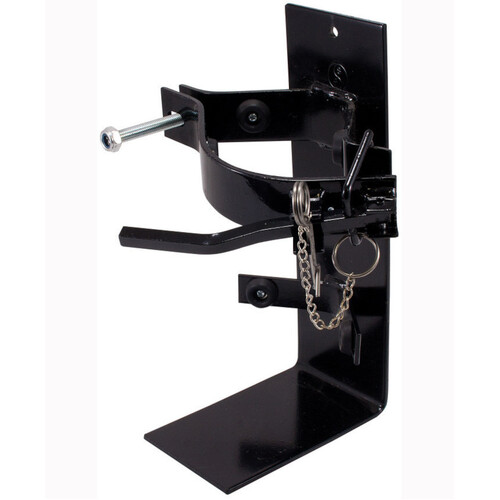 WORKWEAR, SAFETY & CORPORATE CLOTHING SPECIALISTS 2.5kg Heavy Duty Black Powder Coated Bracket