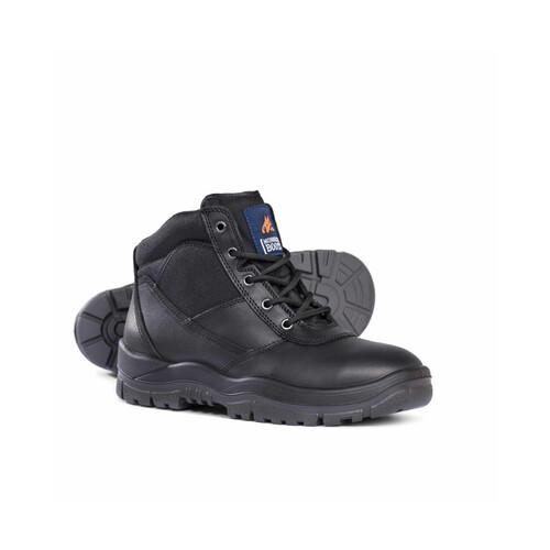 WORKWEAR, SAFETY & CORPORATE CLOTHING SPECIALISTS - Black Lace Up Boot