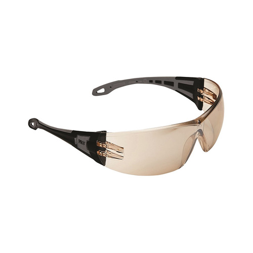 WORKWEAR, SAFETY & CORPORATE CLOTHING SPECIALISTS - The General Safety Glasses Brown Lens