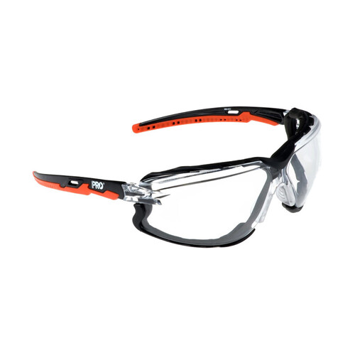 WORKWEAR, SAFETY & CORPORATE CLOTHING SPECIALISTS Ambush Foam Bound Spec / Goggle - Clear