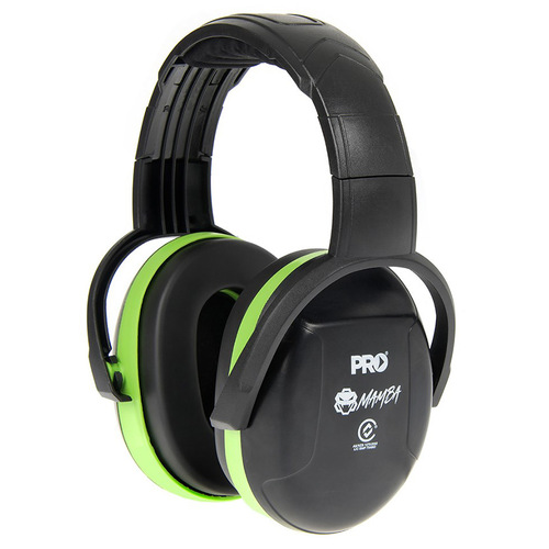 WORKWEAR, SAFETY & CORPORATE CLOTHING SPECIALISTS - MAMBA SLIMLINE PRO-SERIES EARMUFFS - ADJUSTABLE HEADBAND CLASS 5 29dB