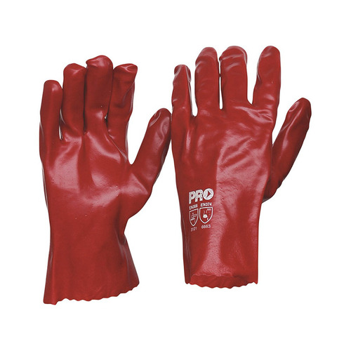 WORKWEAR, SAFETY & CORPORATE CLOTHING SPECIALISTS - PVC 27cm Gloves