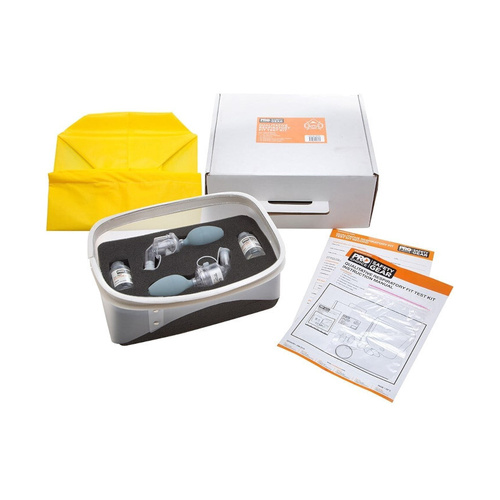 WORKWEAR, SAFETY & CORPORATE CLOTHING SPECIALISTS Bitrex Qualitative Fit Test Kit Complete, Hood, Nebulisers, Sensitivity & Test Soloutions