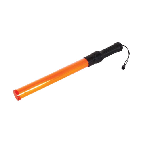 WORKWEAR, SAFETY & CORPORATE CLOTHING SPECIALISTS - Traffic Wand Orange Flashing/Solid (no batteries)