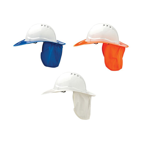 WORKWEAR, SAFETY & CORPORATE CLOTHING SPECIALISTS V6 Hard Hat Plastic Brim