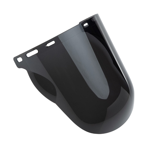 WORKWEAR, SAFETY & CORPORATE CLOTHING SPECIALISTS - SMOKE POLYCARBONATE CHIN GUARD VISOR - TO FIT BG & HHBGE SMOKE LENS