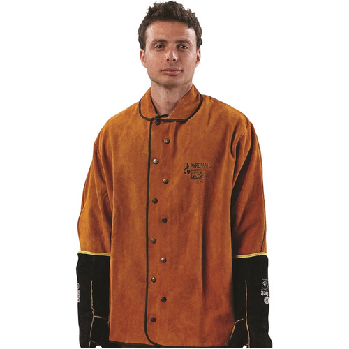 WORKWEAR, SAFETY & CORPORATE CLOTHING SPECIALISTS HOT SHOT Welders Jacket. Kevlar Stitched