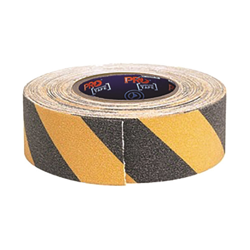 WORKWEAR, SAFETY & CORPORATE CLOTHING SPECIALISTS - Non Slip Tape Black & Yellow self Adhesive
