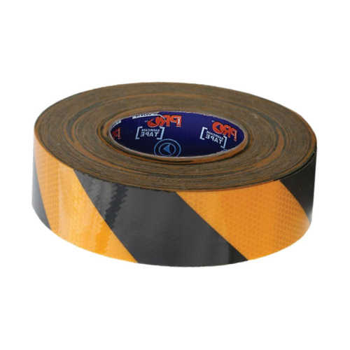 WORKWEAR, SAFETY & CORPORATE CLOTHING SPECIALISTS Hazard Tape Black & Yellow Self Adhesive reflective