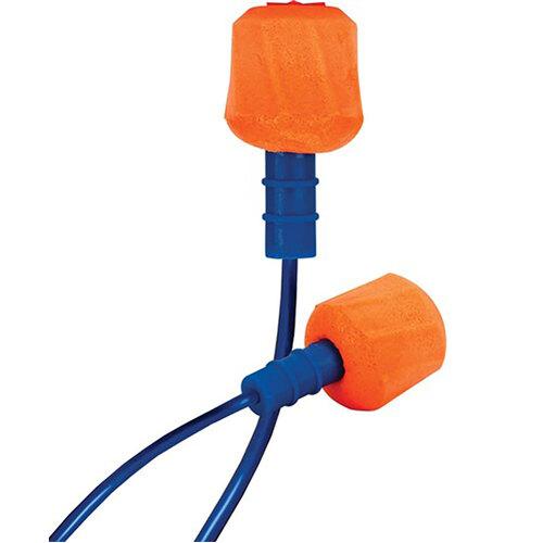 WORKWEAR, SAFETY & CORPORATE CLOTHING SPECIALISTS POWERSOFT EZ-TWIST HYBRID EARPLUGS CORDED - 100 PAIRS