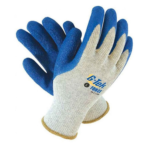 WORKWEAR, SAFETY & CORPORATE CLOTHING SPECIALISTS - G-TEK FORCE POLY/COTTON KNITTED GLOVE