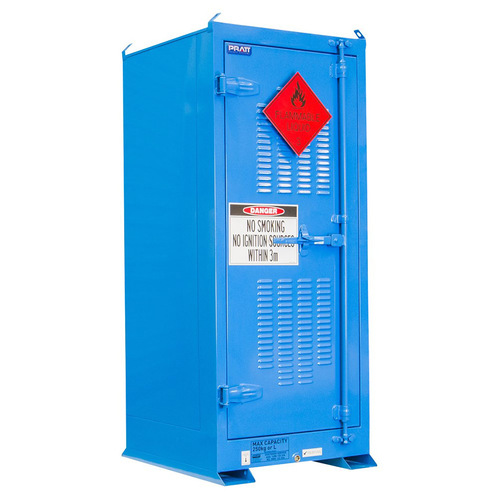 WORKWEAR, SAFETY & CORPORATE CLOTHING SPECIALISTS - PRATT OUTDOOR DANGEROUS GOODS STORAGE CABINET - 250L DRUM