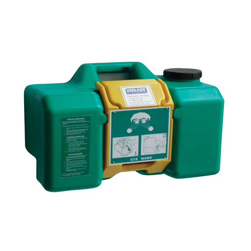 WORKWEAR, SAFETY & CORPORATE CLOTHING SPECIALISTS - PRATT PORTABLE GRAVITY FED EYE WASH UNIT. 35 LTR