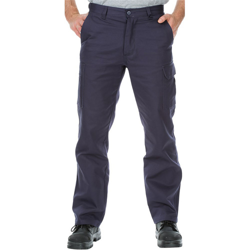 WORKWEAR, SAFETY & CORPORATE CLOTHING SPECIALISTS - Cotton Drill Regular Weight Cargo Pants