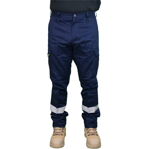 WORKWEAR, SAFETY & CORPORATE CLOTHING SPECIALISTS - Stretch Ripstop Modern Fit Taped Cargo Pants