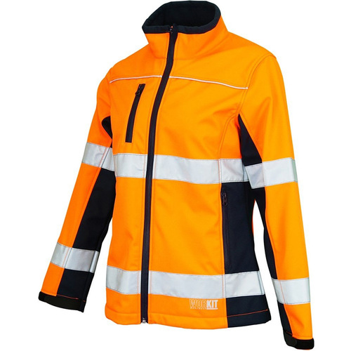 WORKWEAR, SAFETY & CORPORATE CLOTHING SPECIALISTS - WOMENS BIOMOTION TAPED SOFTSHELL JACKET