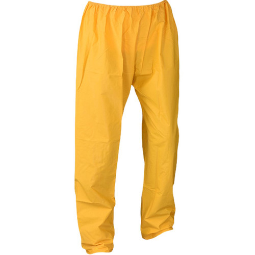 WORKWEAR, SAFETY & CORPORATE CLOTHING SPECIALISTS - YELLOW PVC RAIN PANTS