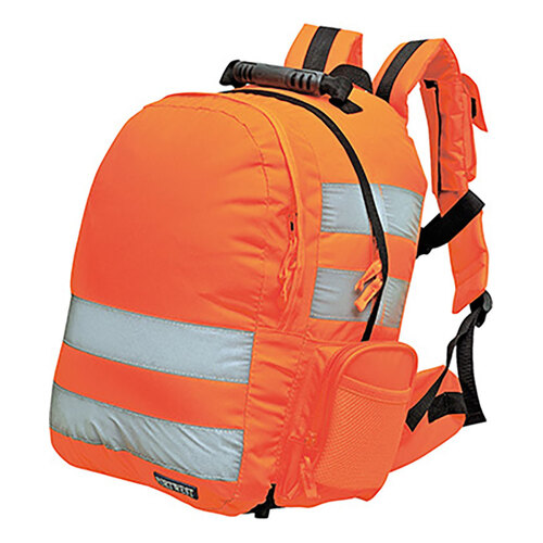 WORKWEAR, SAFETY & CORPORATE CLOTHING SPECIALISTS - Quick Release Hi-Vis Backpack