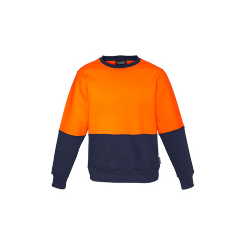 WORKWEAR, SAFETY & CORPORATE CLOTHING SPECIALISTS Unisex Hi Vis Crew Sweatshirt