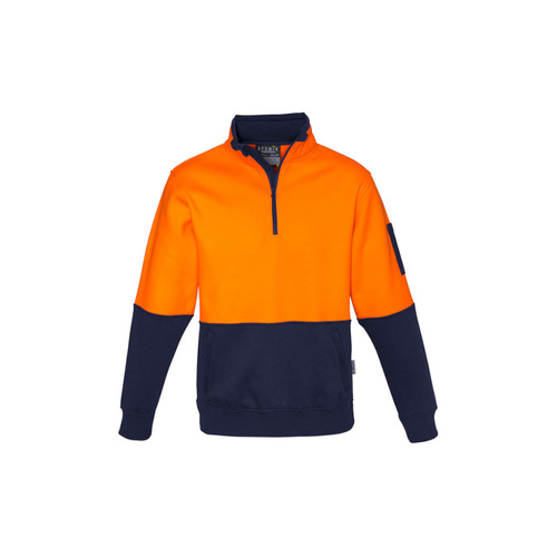 WORKWEAR, SAFETY & CORPORATE CLOTHING SPECIALISTS Unisex Hi Vis Half Zip Pullover