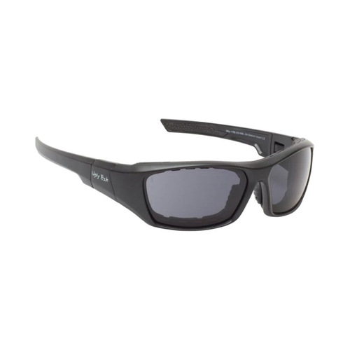 WORKWEAR, SAFETY & CORPORATE CLOTHING SPECIALISTS BULLET - Matt Black Frame, Smoke Lens - Multi-Functional Goggles