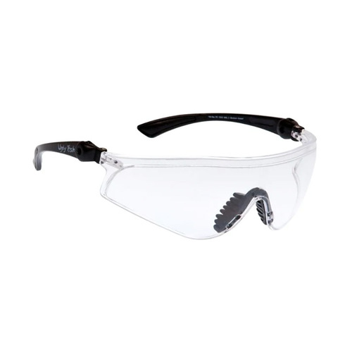 WORKWEAR, SAFETY & CORPORATE CLOTHING SPECIALISTS FLARE - Matt Black Frame, Clear Lens - Safety Glasses