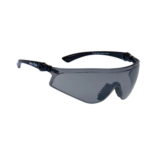 WORKWEAR, SAFETY & CORPORATE CLOTHING SPECIALISTS FLARE - Matt Black Frame, Smoke Lens - Safety Glasses