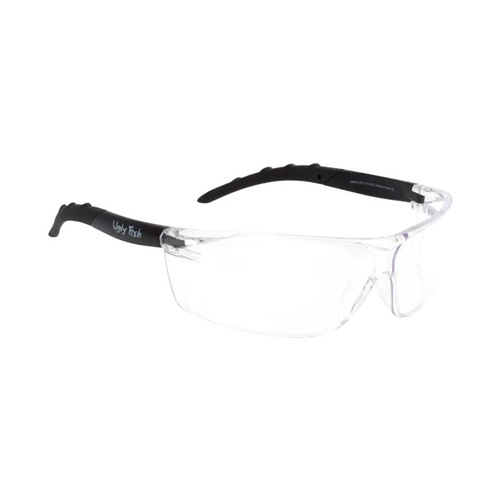 WORKWEAR, SAFETY & CORPORATE CLOTHING SPECIALISTS GUARDIAN Glasses - Matt Black Frame, Clear Lens - Safety Shield