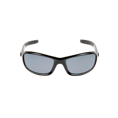 WORKWEAR, SAFETY & CORPORATE CLOTHING SPECIALISTS P1077 BL.SM - Shiny Black Frame, Smoke polarised lens - Basic