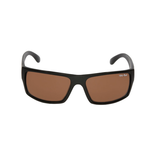 WORKWEAR, SAFETY & CORPORATE CLOTHING SPECIALISTS P1202 MBL.BR - Matt Black Frame, Brown Polarised lens - Basic