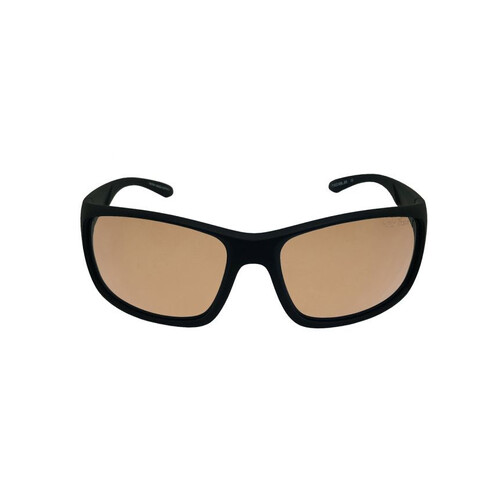 WORKWEAR, SAFETY & CORPORATE CLOTHING SPECIALISTS P1622 MBL.BR - Matt Black Frame, Brown Polarised lens - Basic