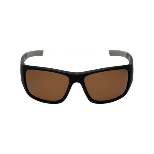 WORKWEAR, SAFETY & CORPORATE CLOTHING SPECIALISTS P1996 MBL.BR - Matt Black Frame, Brown Polarised lens - Basic