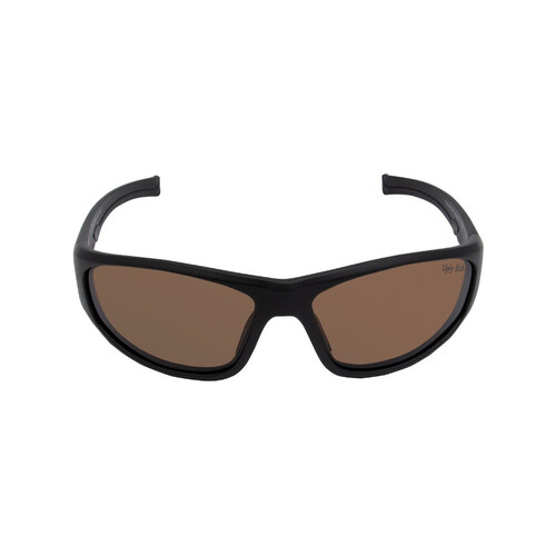 WORKWEAR, SAFETY & CORPORATE CLOTHING SPECIALISTS P2033 MBL.BR - Matt Black Frame, Brown Polarised Lens - Basic