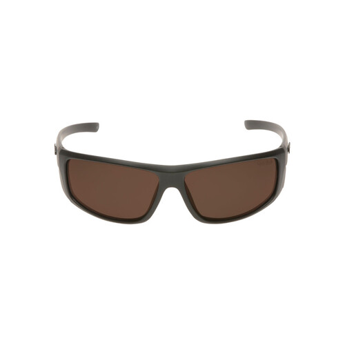 WORKWEAR, SAFETY & CORPORATE CLOTHING SPECIALISTS P8084 MBL.BR - Matt Black Frame, Brown polarised lens - TR-90