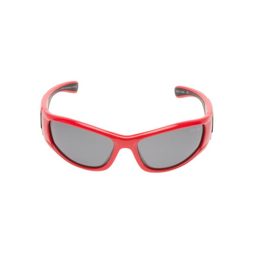 WORKWEAR, SAFETY & CORPORATE CLOTHING SPECIALISTS PK911  R.SM - Red Frame, Smoke polarised lens - Junior